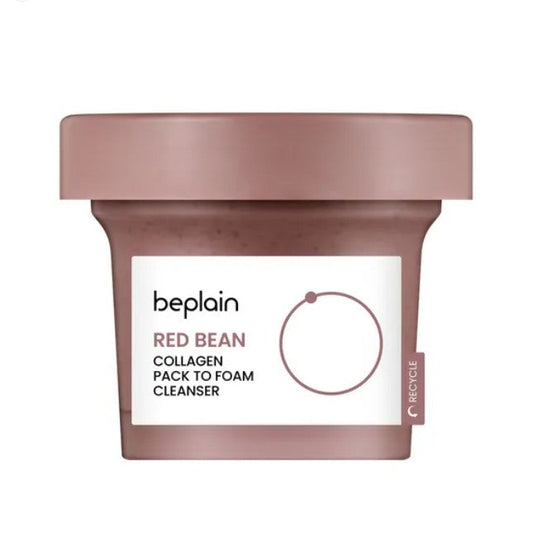 beplain Red Bean Collagen Pack To Foam Cleanser 100ml