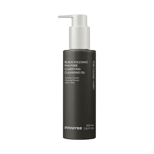 innisfree Black Volcanic PHA Pore Cleansing Oil 200ml