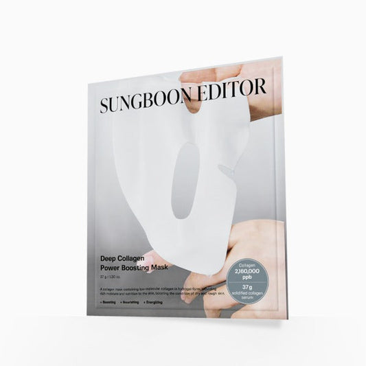 SUNGBOON EDITOR Deep Collagen Power Boosting Mask 37g X 4ea