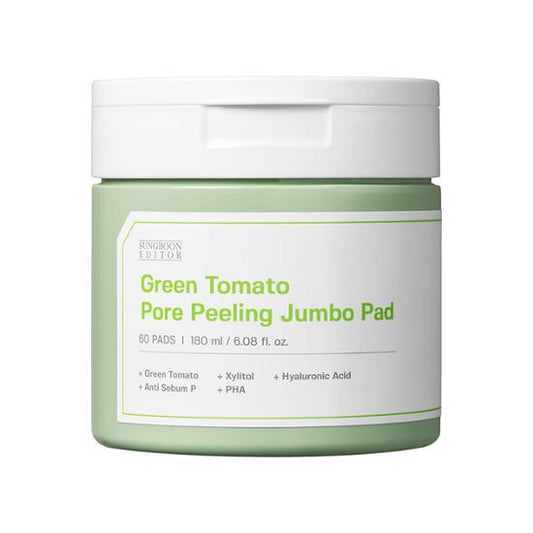 SUNGBOON EDITOR Green Tomato Pore Peeling Jumbo Pad 180ml/60pads