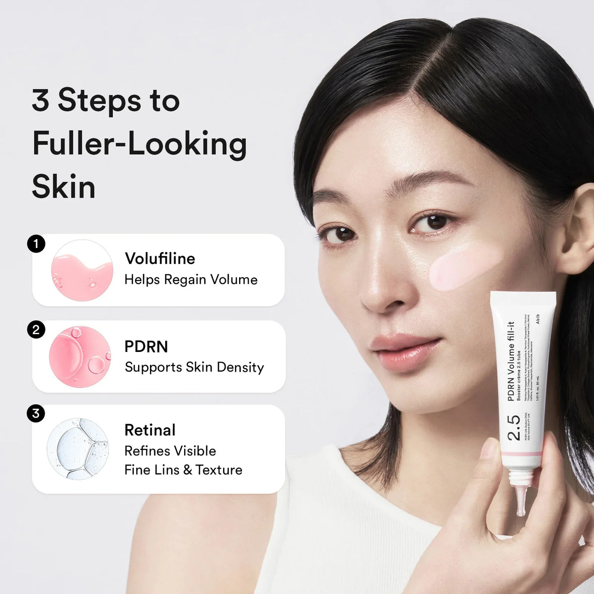 Abib PDRN Volume fill-it Booster crème 2.5 tube