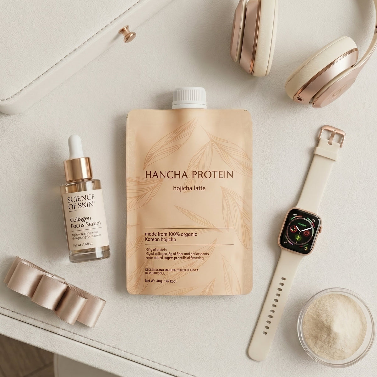 Hojicha Latte — 10 Single-Serve Pouches
