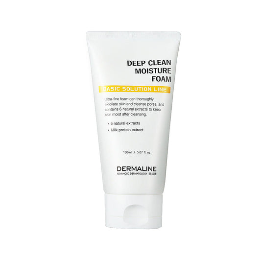 DERMALINE Deep Clean Moisture Foam 150g