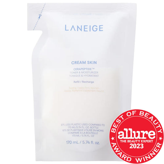 LANEIGE Cream Skin Refillable Toner & Moisturizer