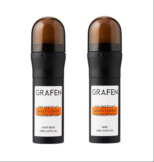 GRAFEN Tip Sketch Multi Cover Foundation SPF+ PA+++ 20ml (2colors)