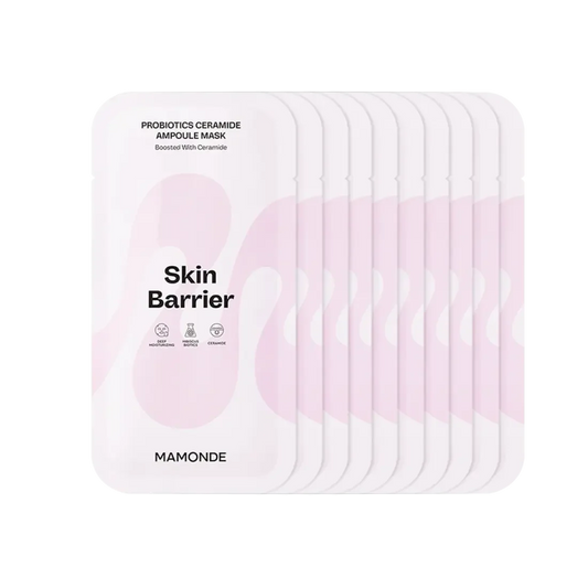 Mamonde Probiotics Ceramide Ampoule Mask 23ml X 10ea