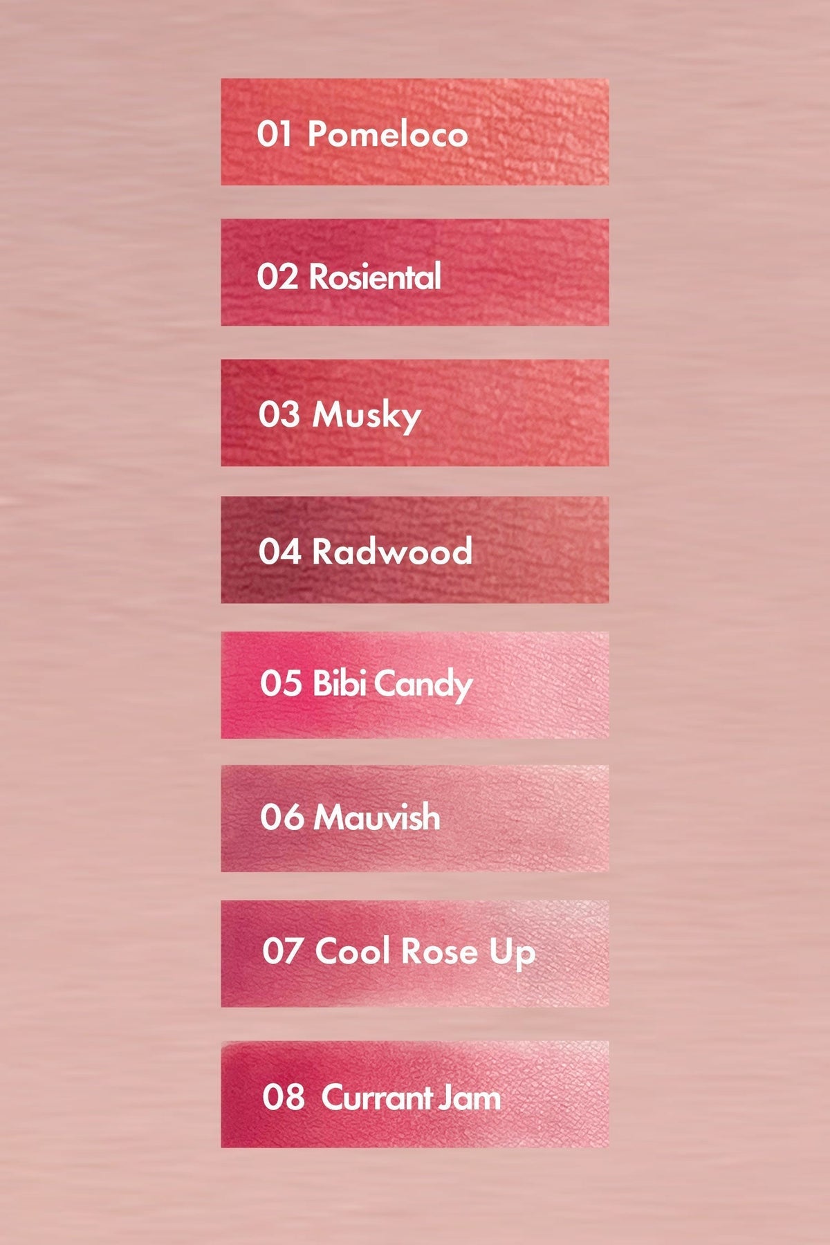 rom&nd Blur Fudge Tint (11 Colors)