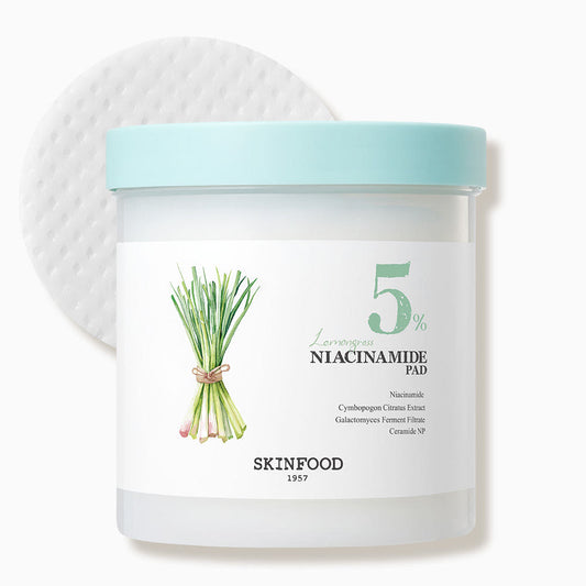 SKINFOOD Lemongrass Niacinamide Pad 250g/60ea