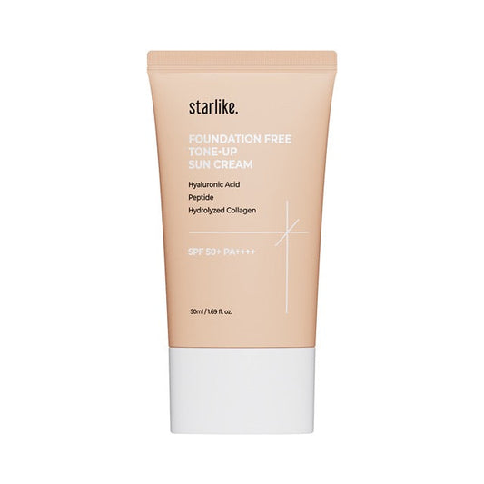 starlike Foundation Free Tone Up Sun Cream SPF50+ PA++++ 50ml